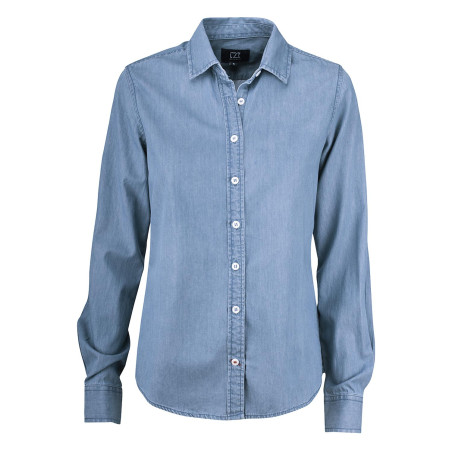 Chemise denim femme