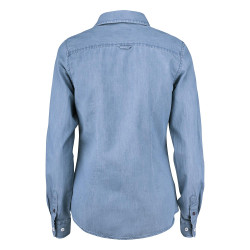Chemise bleue femme