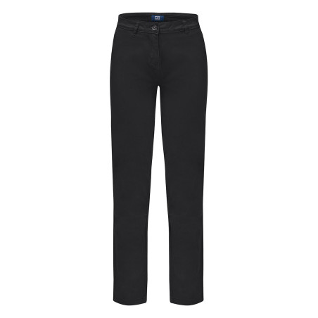Chino noir femme