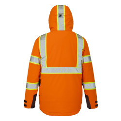 parka haute visibilité éco responsable