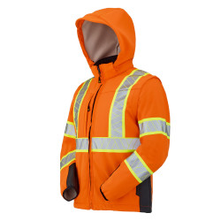 veste haute visibilité manches amovibles