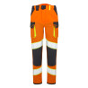 Pantalon haute visibilité avec poches genoux