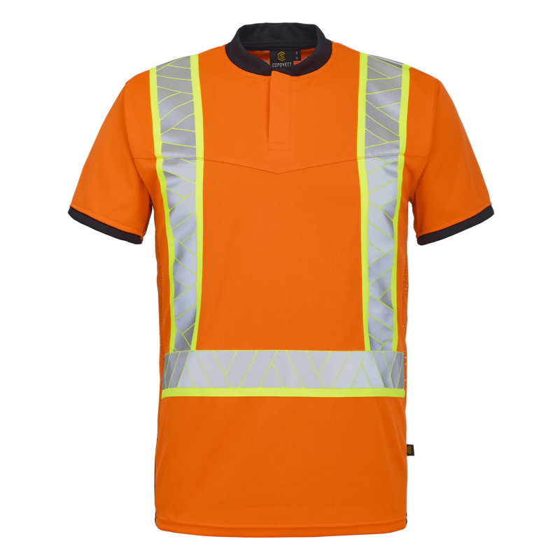 Polo haute visibilité classe 2
