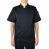 veste cuisinier noir