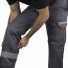 pantalon multirisque avec bandes rétro réfléchissantes