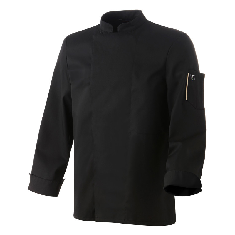 Veste de cuisine mixte manches longues NERO