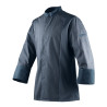 Veste de cuisine slim grise homme et femme Robur