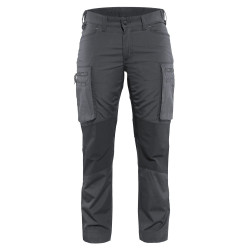 Pantalon travail femme gris