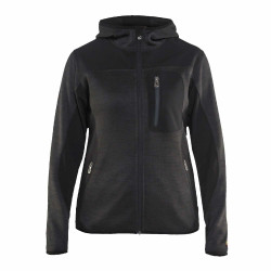 veste travail noire femme