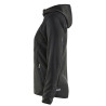 veste travail femme noir