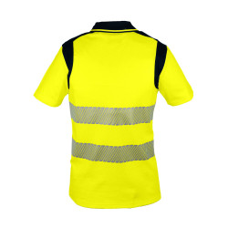 Polo jaune haute visibilité