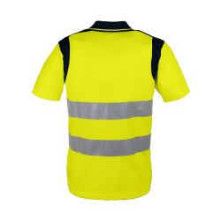 Polo haute visibilité jaune