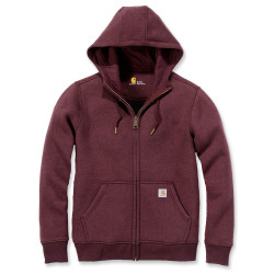Sweatshirt travail femme bordeaux