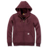 Sweatshirt travail femme bordeaux