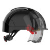 casque sécurité noir