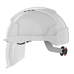 Casque chantier écran facial