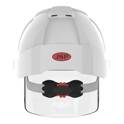 Casque chantier visiere