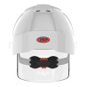 Casque chantier visiere