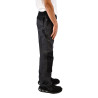 pantalon poches genoux gris 