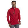 pull professionnel zippé rouge diadora