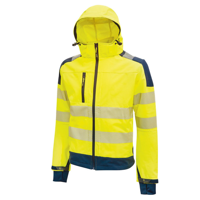 Veste haute visibilité jaune