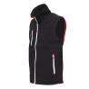 gilet travail sans manches noir