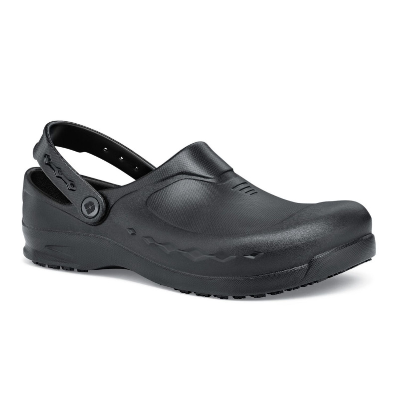 Sabot de travail à bride noir Shoes For Crews ZINC
