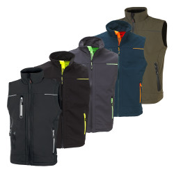 gilet travail softshell