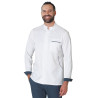 Veste de cuisine manches longues homme