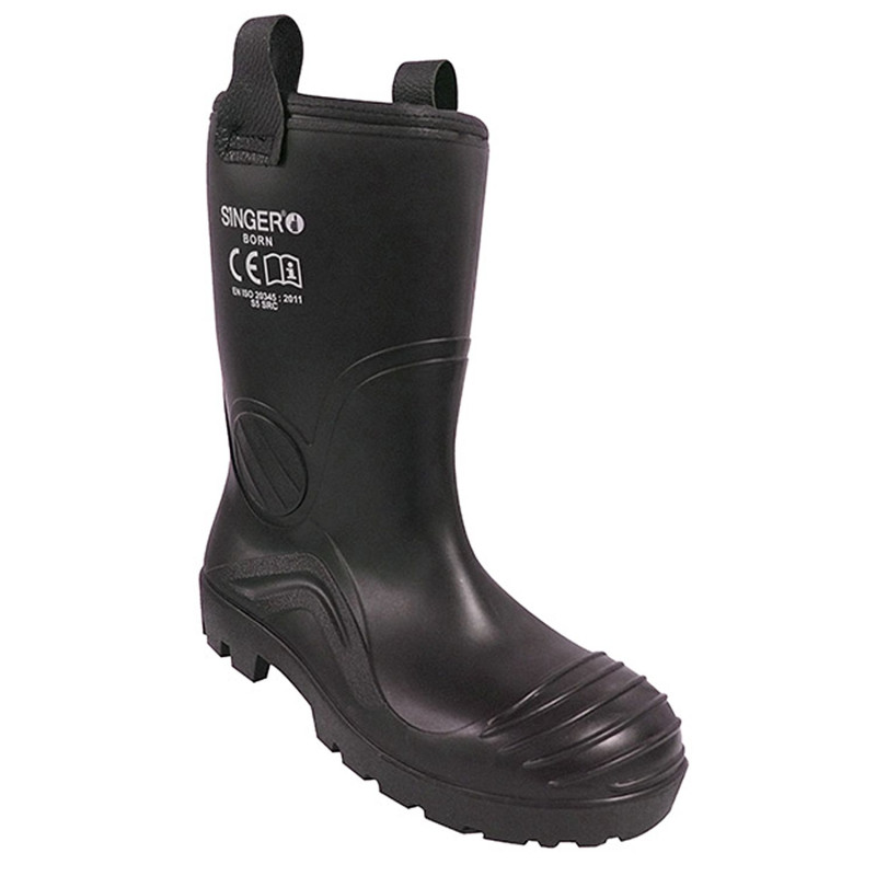 botte caoutchouc fourree