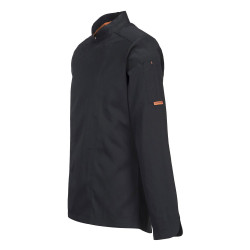 Veste cuisine manches longues noire