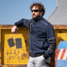 veste travail bleu marine