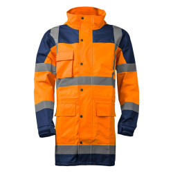parka imperméable haute visibilité