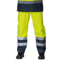 pantalon imperméable haute visibilité
