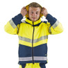 Softshell haute visibilité manches amovibles