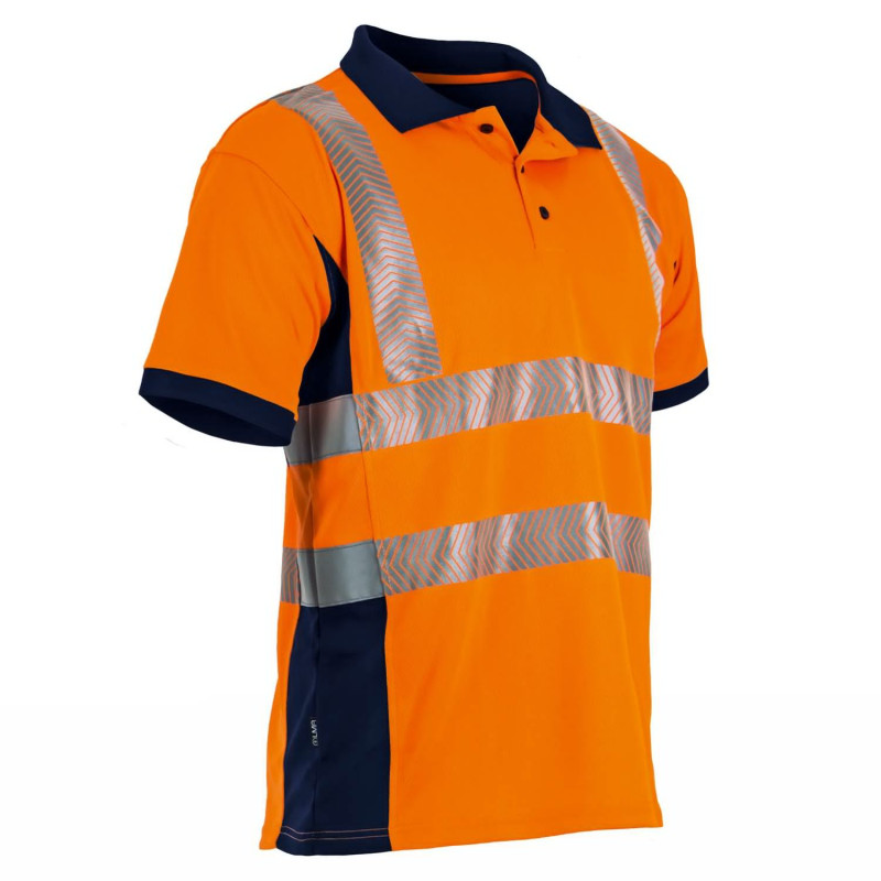 Polo haute visibilité bicolore