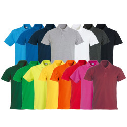 Polo professionnel pas cher 100% coton à manches courtes Clique BASIC POLO