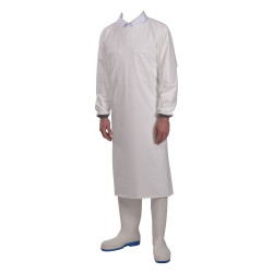 Tablier PU Manulatex blanc