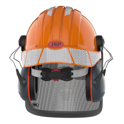 Casque bûcheron