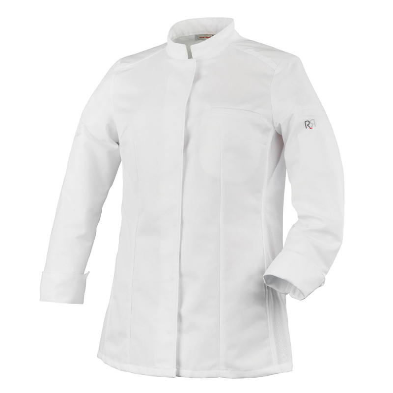 Veste de cuisine femme ELBAX Robur blanche