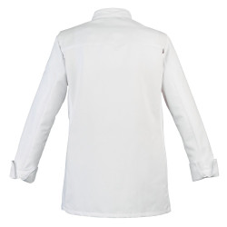 Veste de cuisine femme ELBAX Robur totalement blanche
