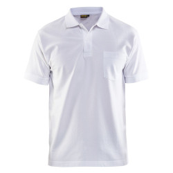 Polo de travail Blanc