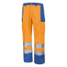 pantalon orange haute visibilité