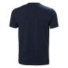 t-shirt de travail bleu 