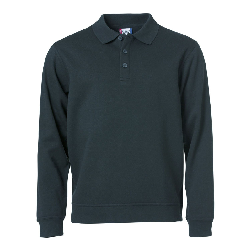 Sweatshirt professionnel type polo pas cher Clique