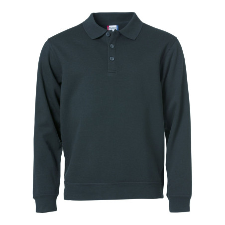 Sweatshirt professionnel type polo pas cher Clique Sweatshirt professionnel type polo pas cher Clique