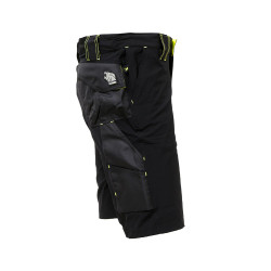 Bermuda de travail MERCURY U-Power noir pas cher