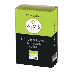 x12 Lingettes de nettoyage pour protection auditive