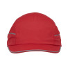 Casquette sécurité coquée rouge cardinal