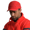 Casquette anti-heurt rouge surflex